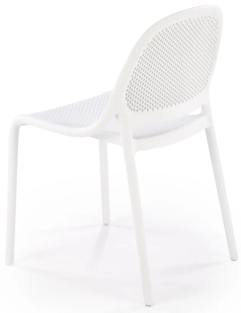 Scaun de grădină Keiko (alb). 1092589