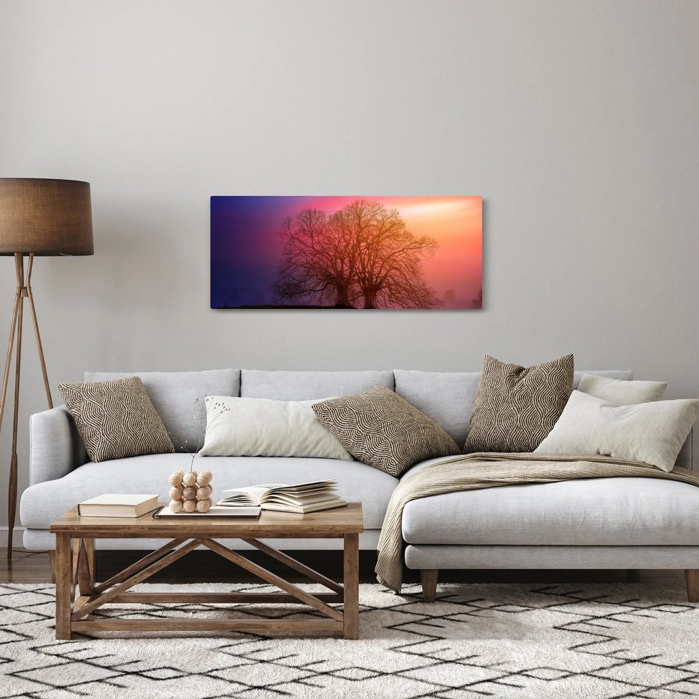 Tabloul pomilor în ceață (120x50 cm)