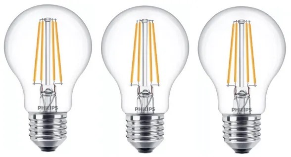 SET 6x bec LED VINTAGE Philips E27/7W/230V 2700K