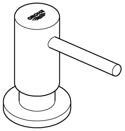 Dozator de săpun GROHE COSMOPOLITAN 40535000, 500 ml, crom lucios