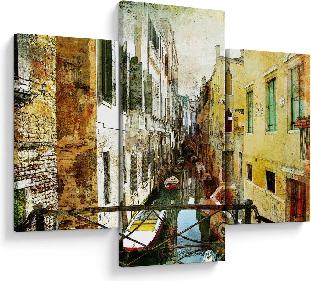 Tablou - Strada din Veneția (90x60 cm)