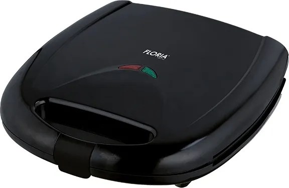 Aparat Sandwich FLORIA ZLN3874 - 1200W negru, placi detasabile, termostat reglabil