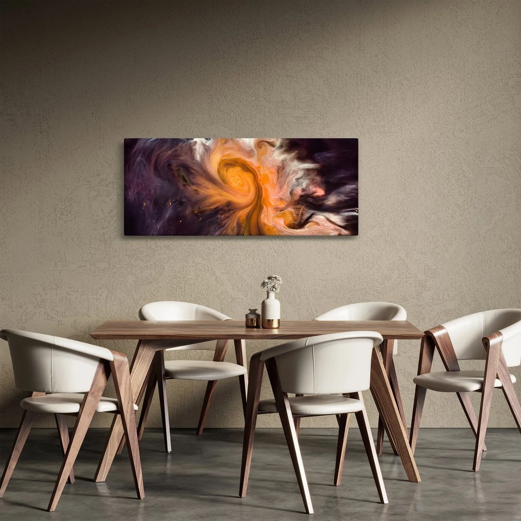 Tablou abstract - universul (120x50 cm)