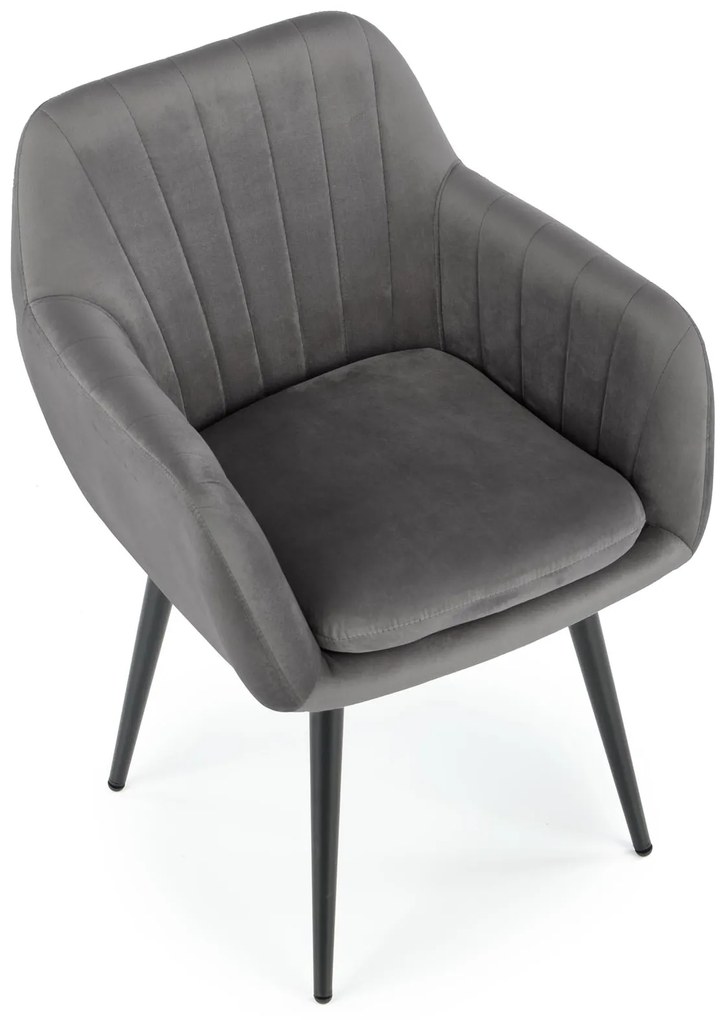 Scaun de sufragerie Kiersten (gri). 1039622
