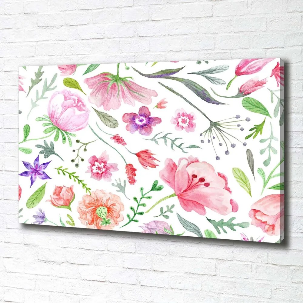 Print pe pânză Model floral