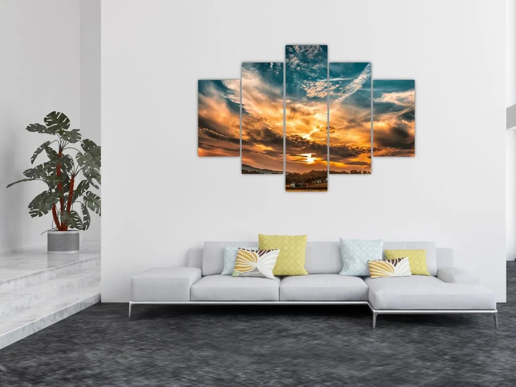 Tablou cu nori (150x105 cm)