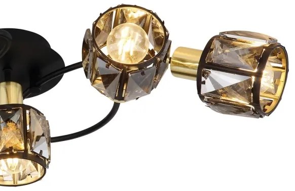 Lustră aplicată INDIANA 5xE14/40W/230V Globo 54357-5B