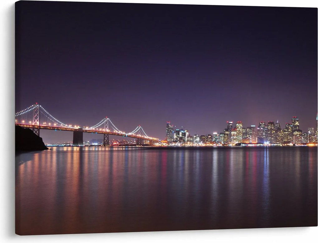 Tablou cu privirea spre San Francisco, California (70x50 cm)