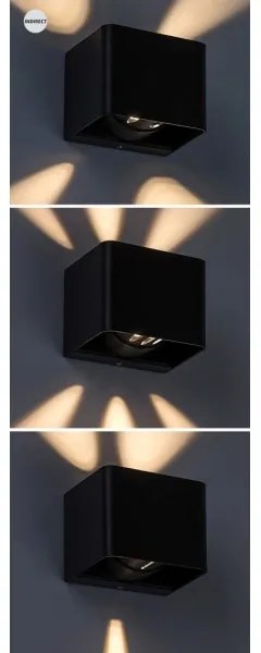 Aplică LED de exterior Rabalux 77169 HALLSTATT LED/10W/230V IP54 maro