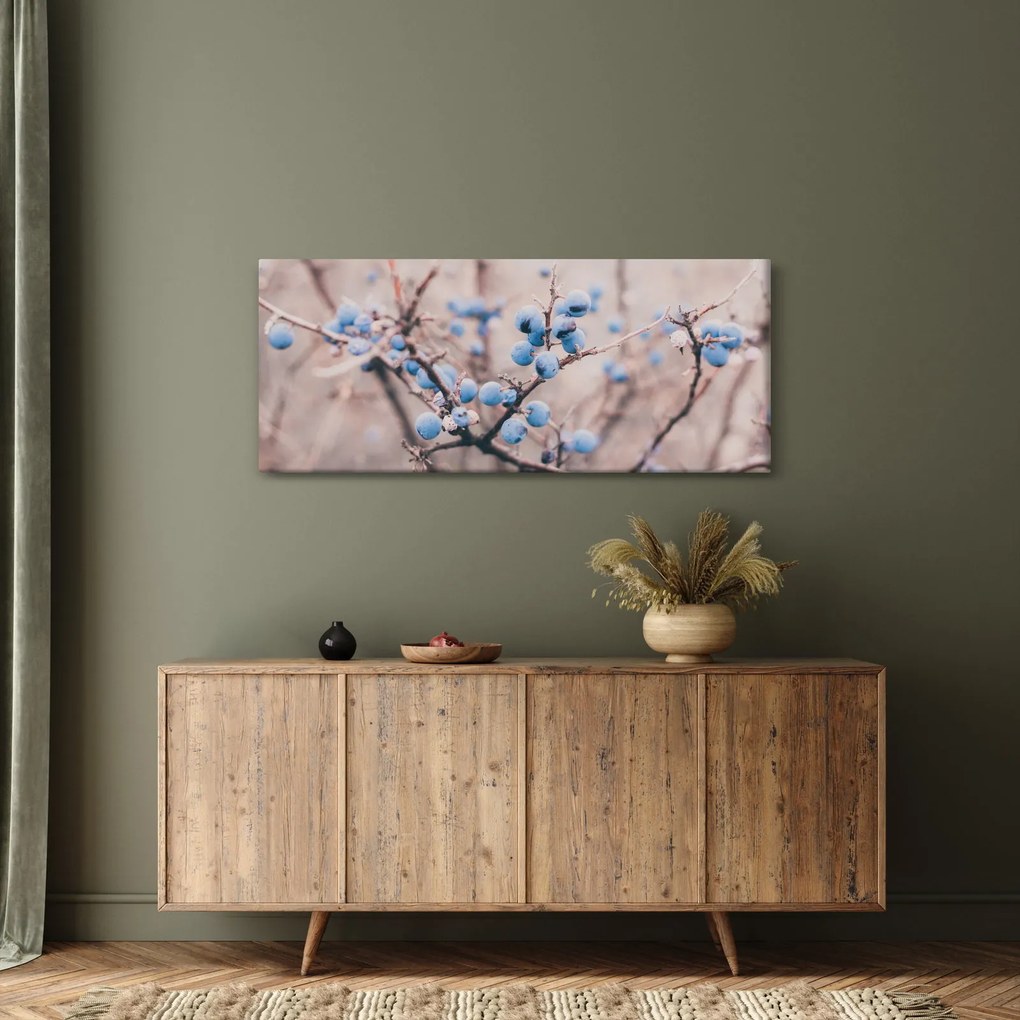 Tablou cu fructe pe tufiș (120x50 cm)