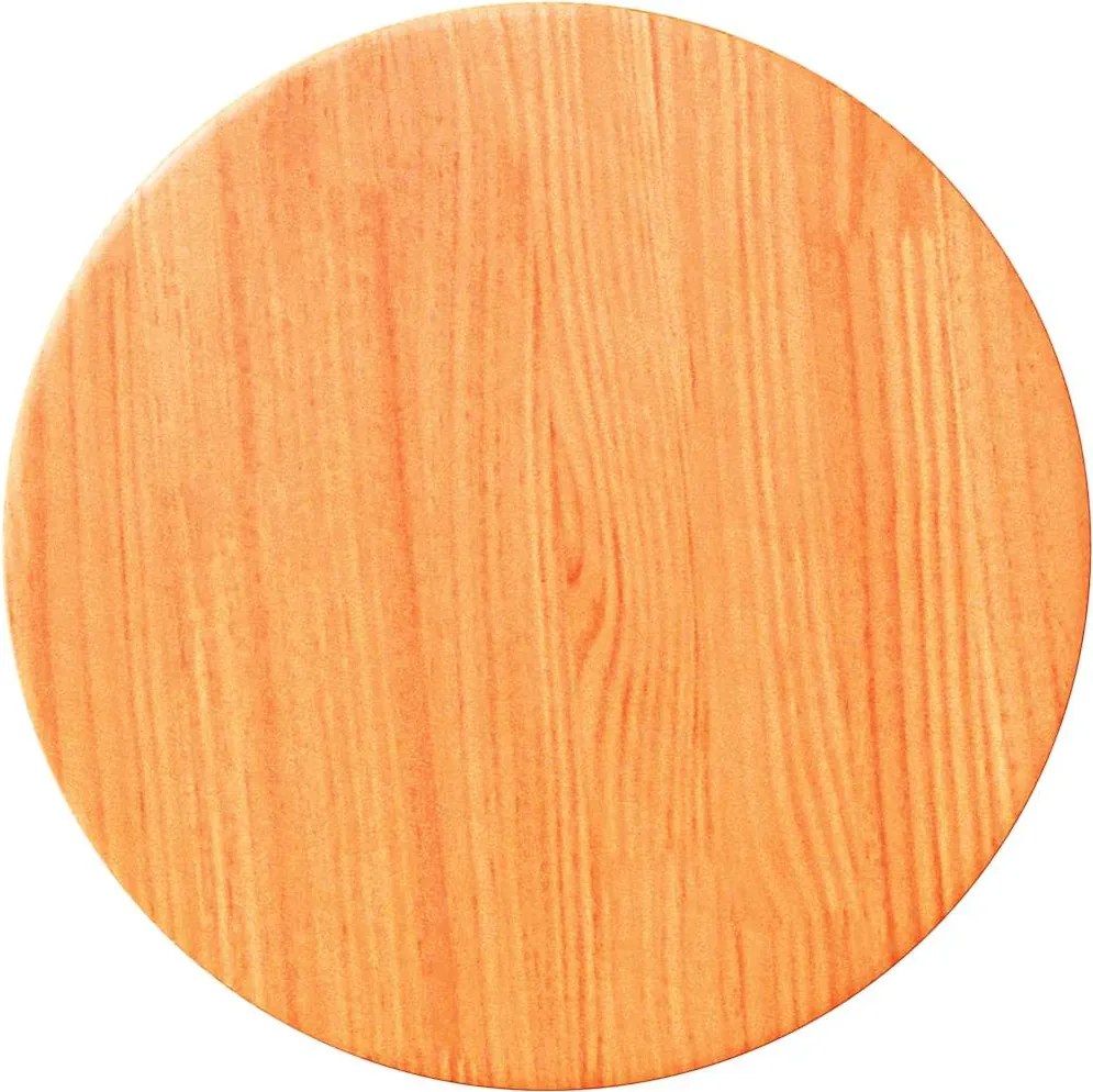 vidaXL Blat de masă rotund, maro ceruit, Ø30x2,5 cm, lemn masiv de pin