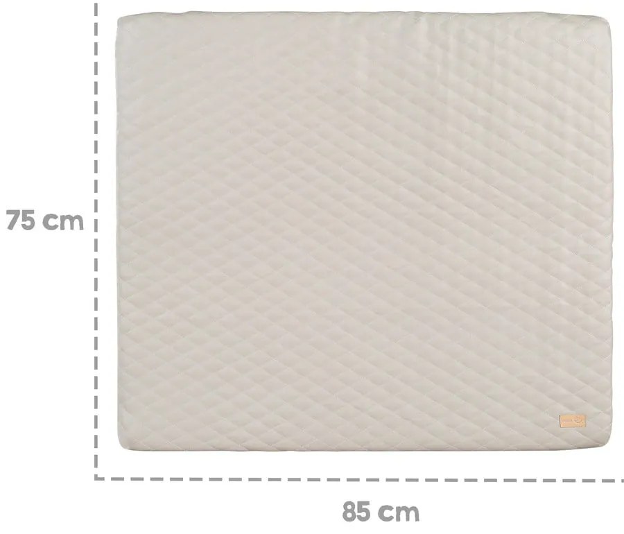 Salteluță pentru schimbat scutece 75x85 cm Greyish gesteppt – Roba