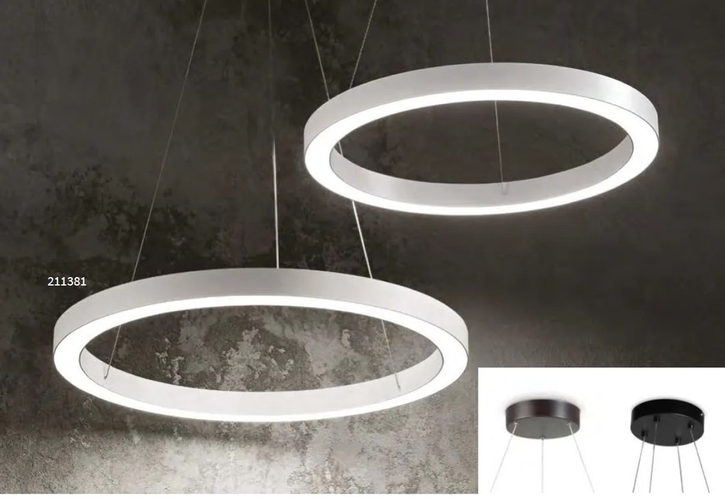 Lustra LED design modern ORACLE SP D70 NERO