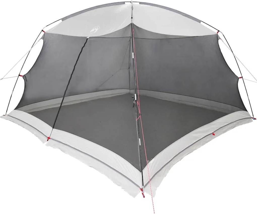 vidaXL Cort cu plasă de țânțari cu acoperiș Gri 380 x 380 x 225 cm