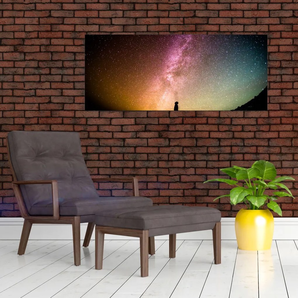 Tablou - cerul plin de stele (120x50 cm)