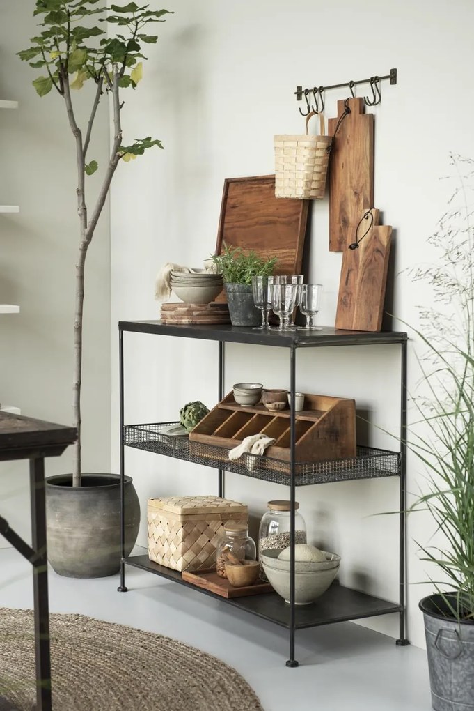 Set de 2 cutii patrate din lemn de frasin CHIP WOOD