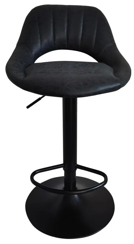 Scaun tip bar Losarr (negru) . 1116409