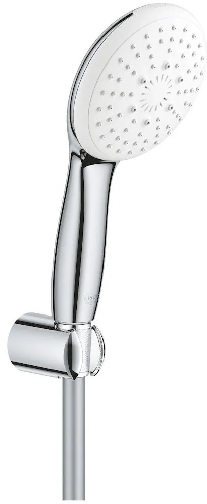 Grohe Tempesta 110 Set dus cu suport fix neajustabil, 3 jeturi crom