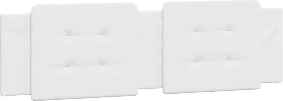 vidaXL Pernă pentru tăblie pat, Zadar, alb, 183 cm, piele artificială