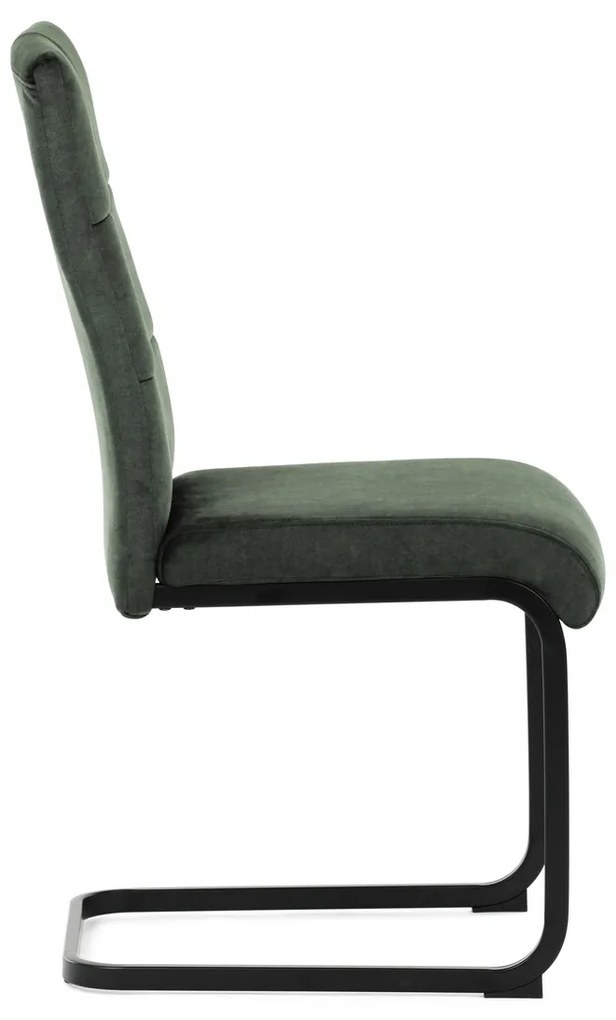 Set de scaune de sufragerie Vintage DCL-D1275GRN4, 4 buc