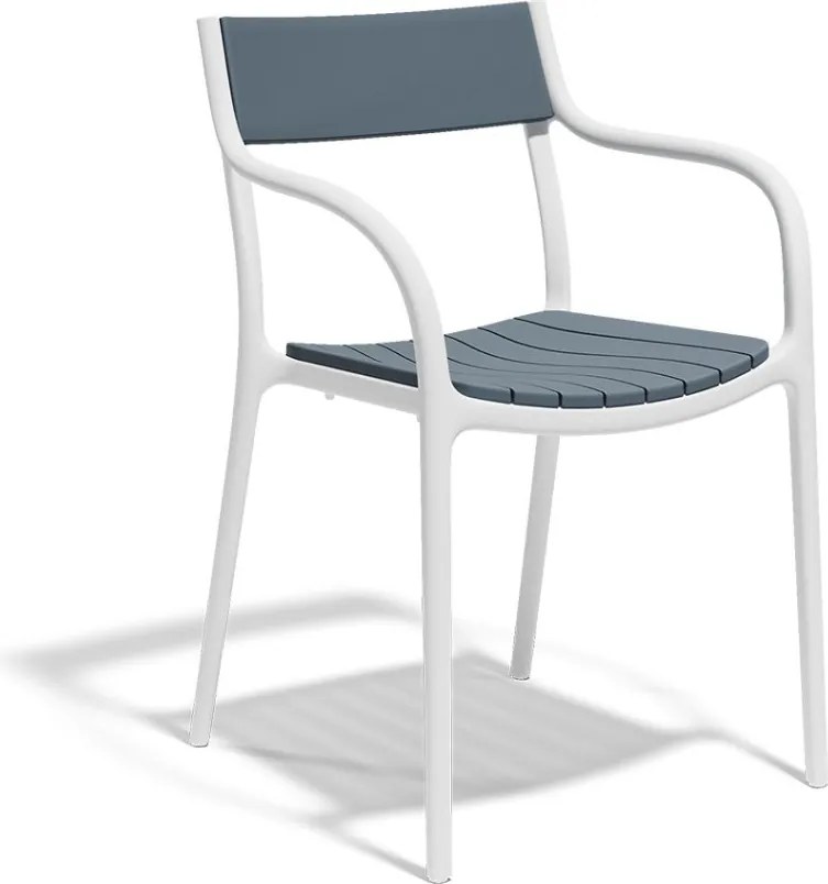 Set de 4 scaune exterior MADISON SLATS