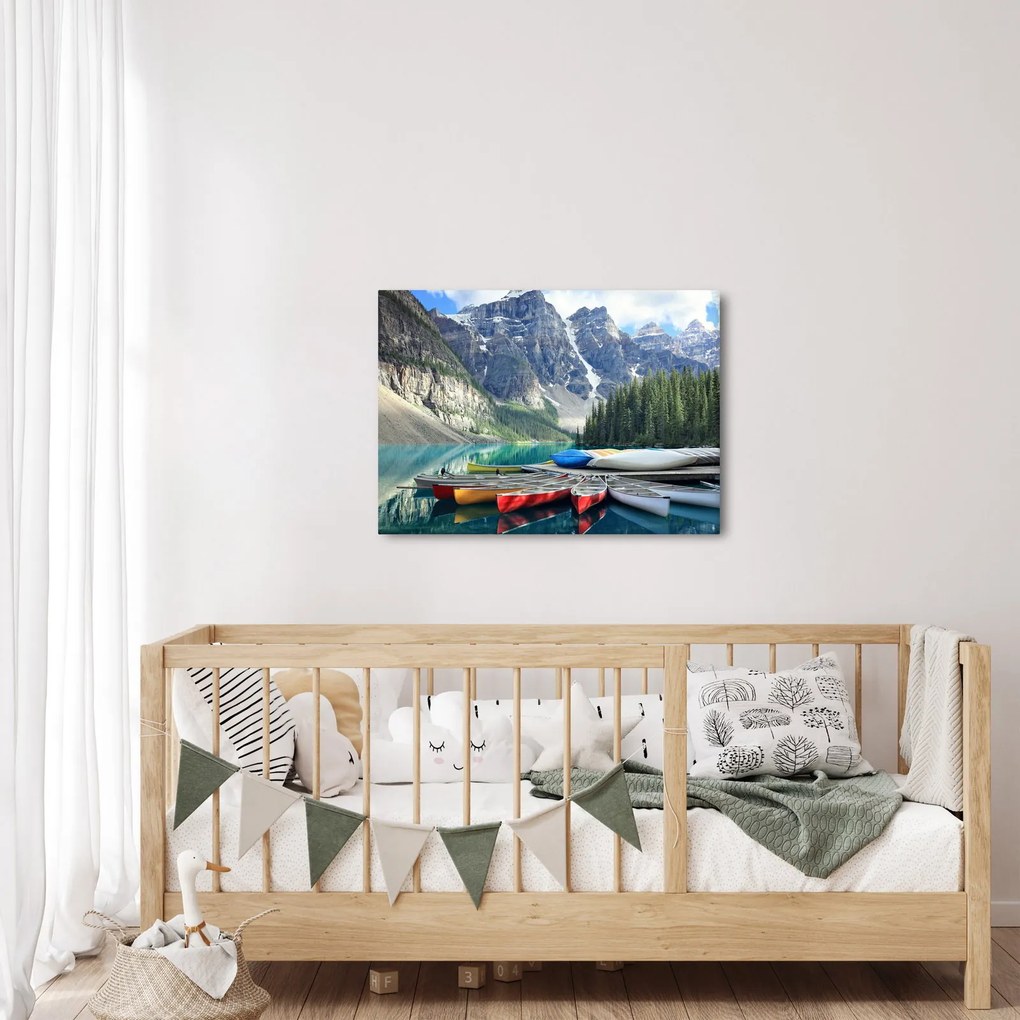 Tablou - Moraine Lake (70x50 cm)
