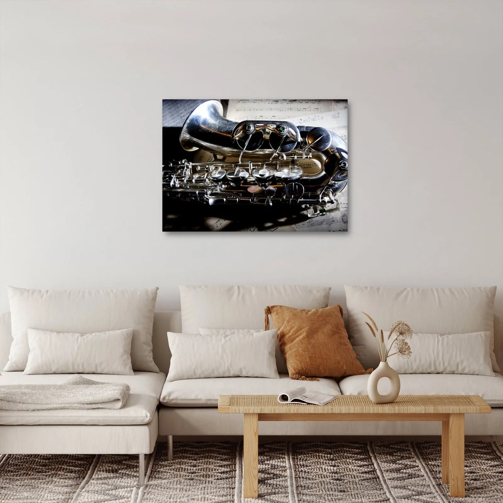 Tablou - Saxofon (70x50 cm)
