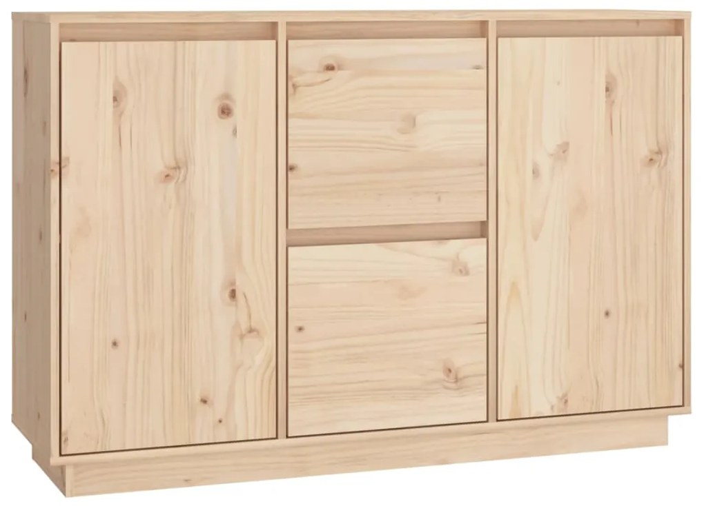 814309 vidaXL Servantă, 111x34x75 cm, lemn masiv de pin