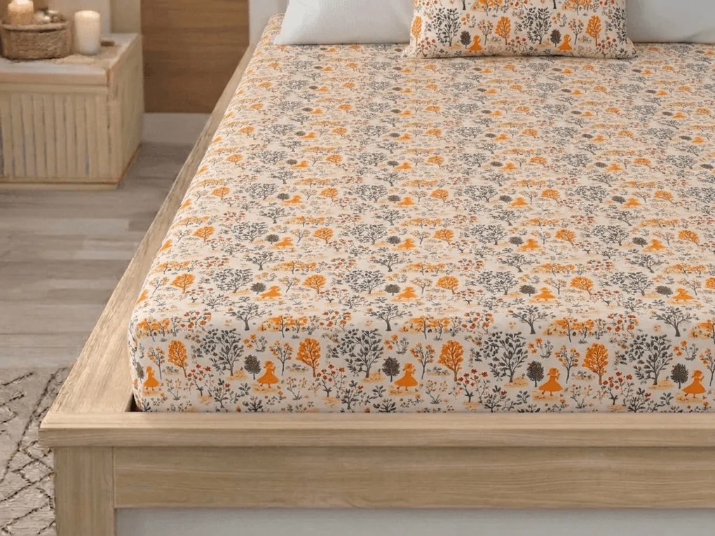 Cearsaf din microfibra GOLDEN VILLAGE colorat 90x200 cm