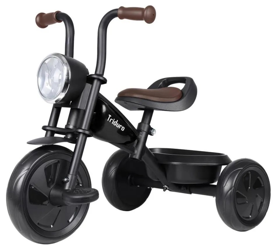 Tricicletă pentru copii QPlay TRIDURO negru