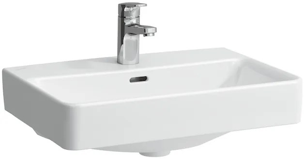 Laufen Pro S lavoar 55x38 cm dreptunghiular de blat alb H8129520001041