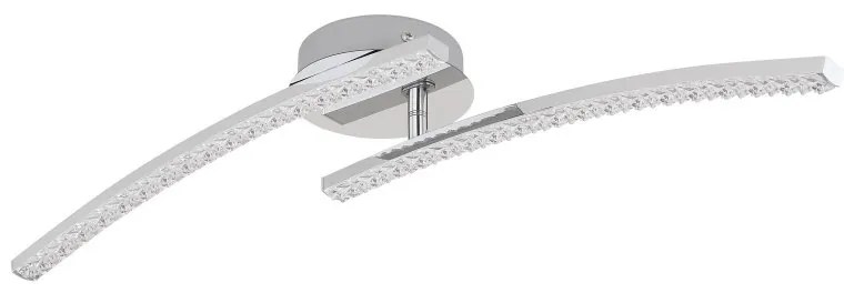 Plafoniera LED pentru baie design modern IP44 Jules crom 12W