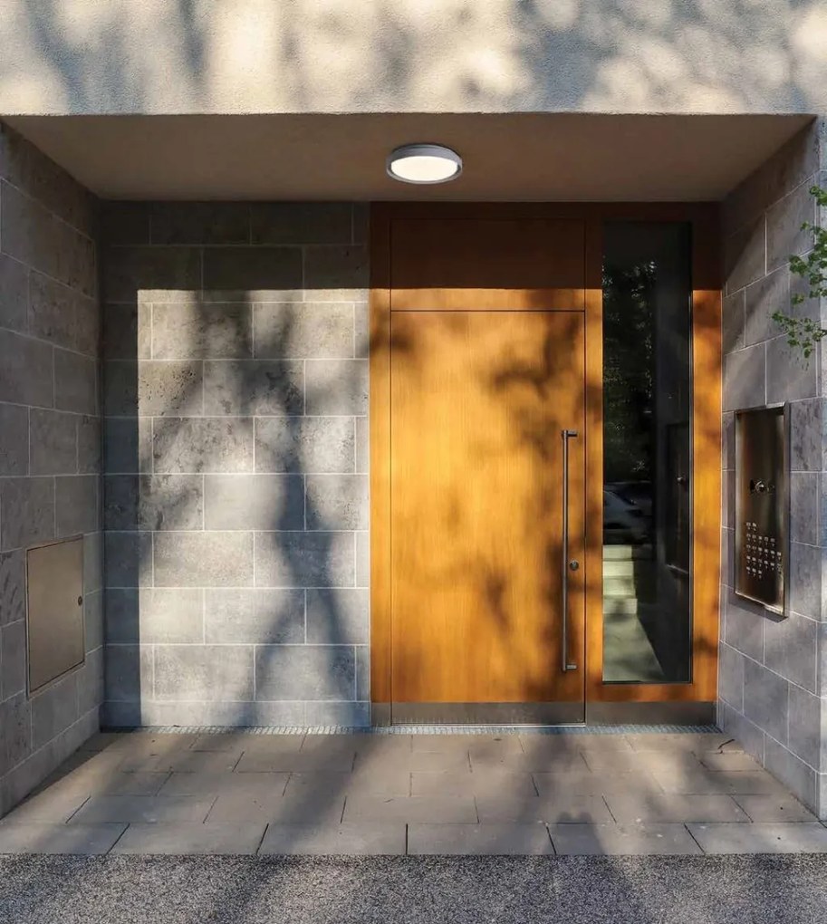 Plafoniera LED de exterior iluminat IP65 Kybel D-27cm