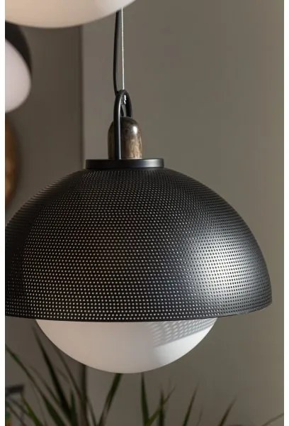 Lustră pe cablu GRAVEN 1xE27/11W/230V neagră Klausen 111034