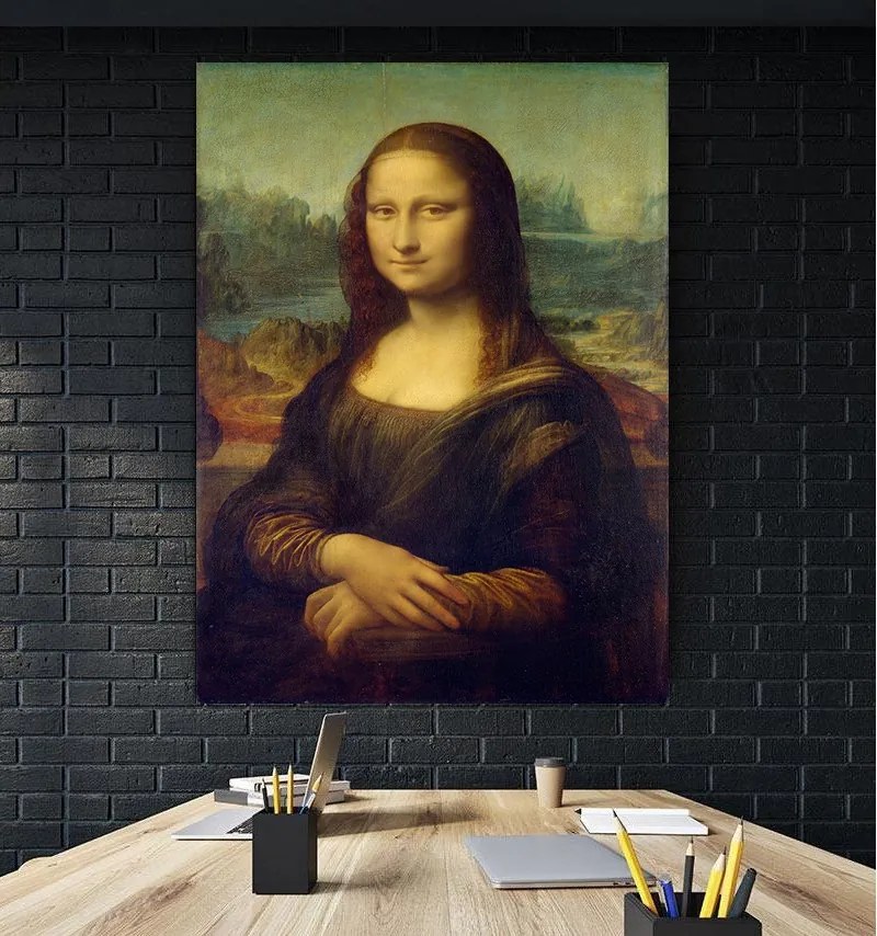 Tablou canvas Monalisa - Leonardo Da Vinci 120x80 cm