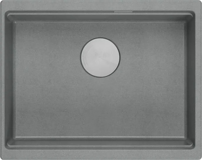 Chiuveta din granit Logan 100 gri metalic