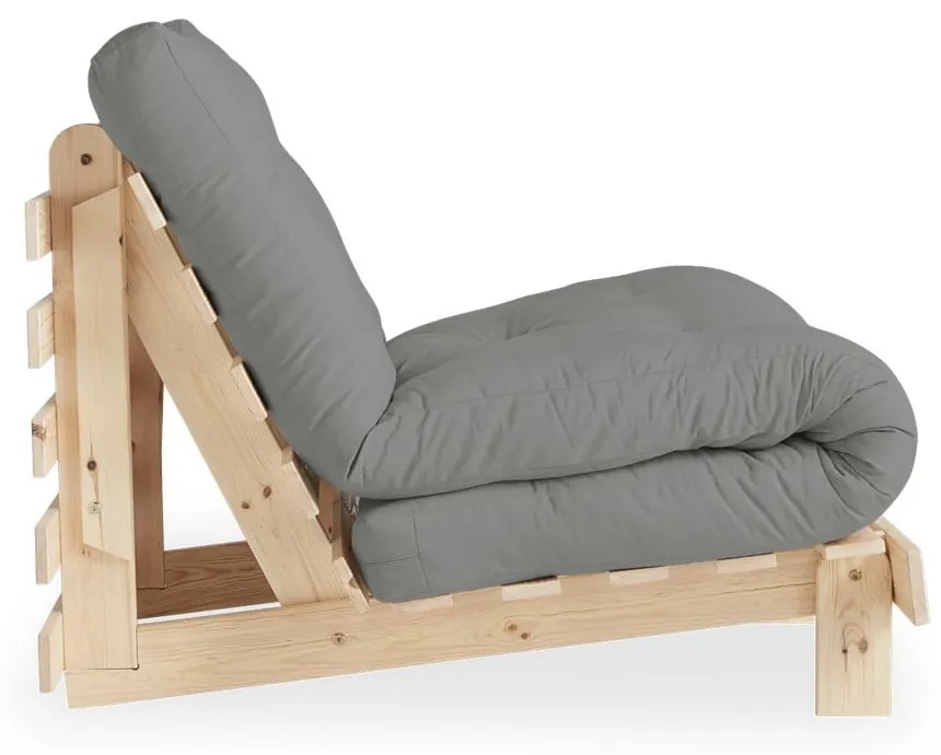 Fotoliu variabil Karup Design Roots Raw/Grey