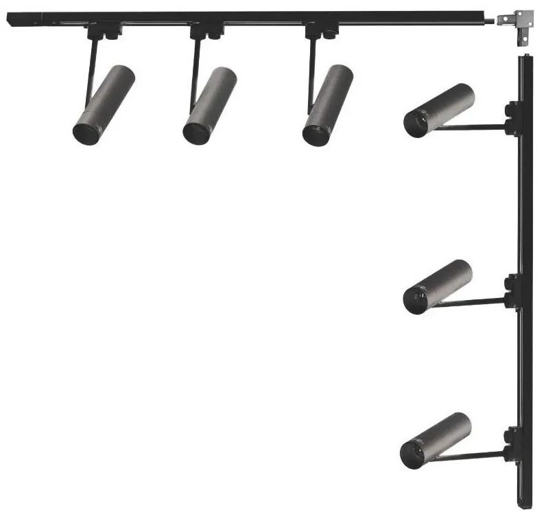 Zuma Line 3569 - Spot pe șină LISA 6xGU10/35W/230V, negru