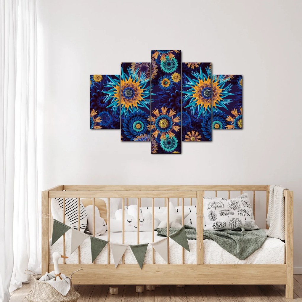 Tablou - 3D flori (150x105 cm)