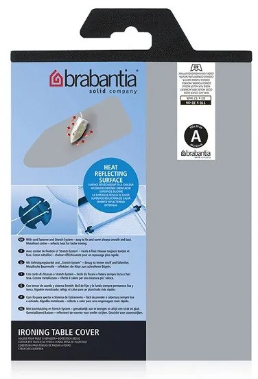 Capac pentru masa de calcat Brabantia A 90300144, 110x30 cm, 2 mm, Metalic