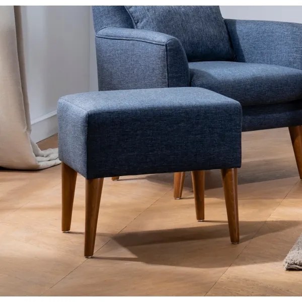 Taburet NIMO 46x50 cm albastru