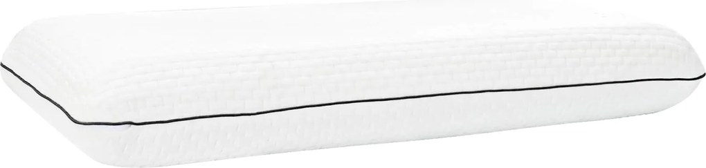 vidaXL Perna de Somn Simplu Alb 80 x 40 x 12 cm Spumă cu Gel