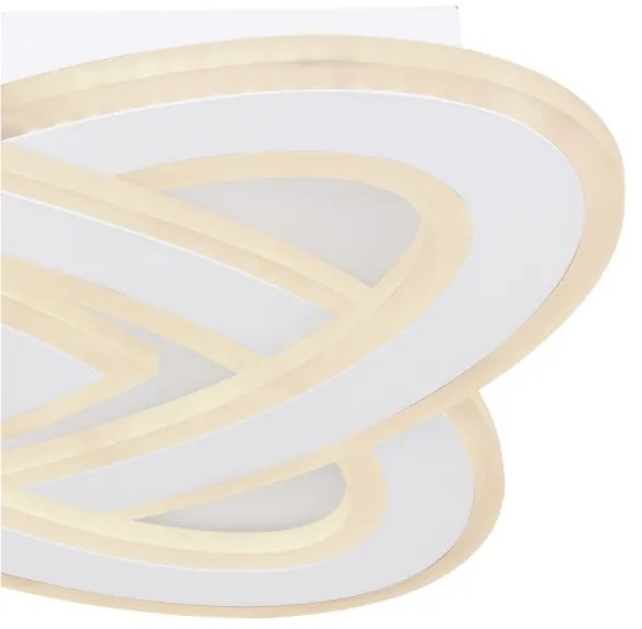 Plafonieră LED dimabilă Globo 48287-36 LARIO LED/36W/230V d. 50 cm + telecomandă