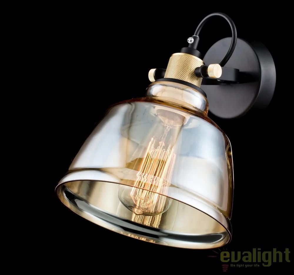 Aplica de perete design Vintage Irving amber MYT163-01-R