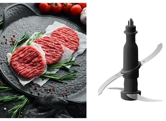 Robot de bucătărie cu răzătoare Concept RM3300 1000W/230V negru/oțel inoxidabil