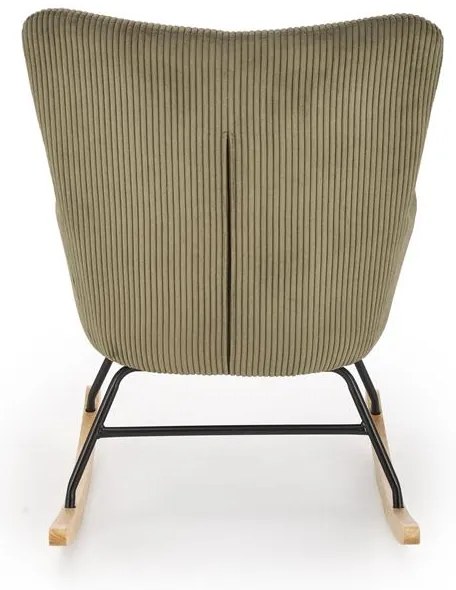 Scaun balansoar olive BELMIRO
