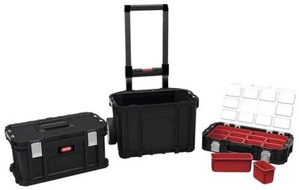 Keter Mobile Toolbox Set Rolling Work Shop