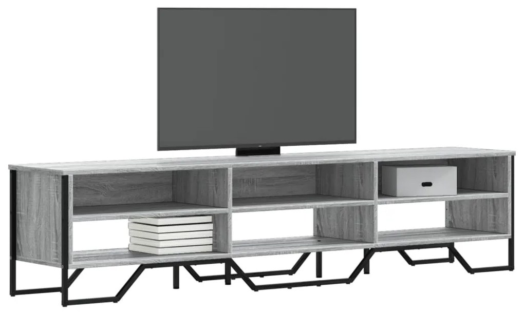 vidaXL Dulap TV, gri sonoma, 180x34x41 cm, lemn prelucrat
