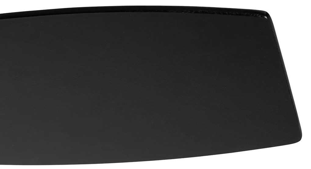 Ventilator de tavan de exterior negru 91,3 cm, inclusiv LED reglabil cu telecomandă IP44 - Toledo