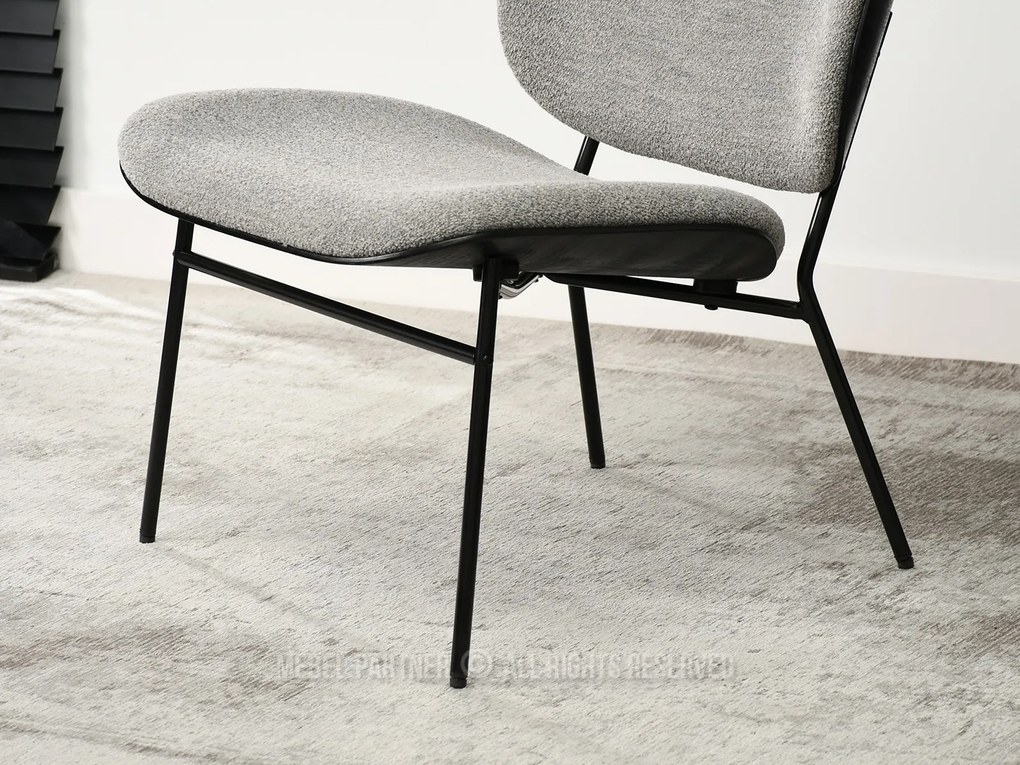 Fotoliu Black (gri + negru). 1109974